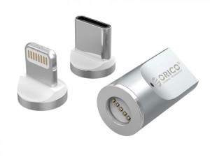 مبدل میکرو یو اس بی به تایپ سی اوریکو Orico MT01 Micro B to Type-c magnetic adapter