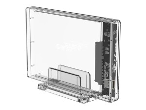 باکس هارد درایو 2.5 اینچی اوریکو Orico 2159C3 2.5 inch Transparent 5Gbps Hard Drive Enclosure with Stand