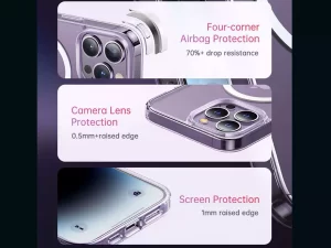 قاب محافظ مگ سيف آیفون 14 پرومکس شفاف مک دودو Mcdodo Crystal PC-3093 Apple iPhone 14 Pro Max Magsafe Case