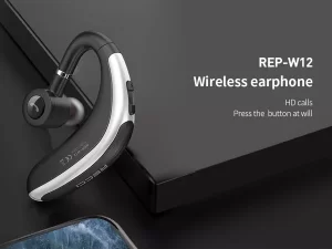 هندزفری بی سیم تک گوش رسی Recci wireless single ear handsfree REP-W12
