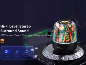 اسپیکر بلوتوث قابل حمل رسی Recci RSK-W20 Wireless Bluetooth Speaker