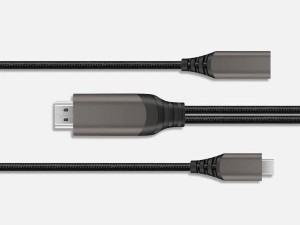 کابل تبدیل تایپ سی به اچ دی ام آی 100 وات ویوو WIWU X10 Type-C To HDMI Cable