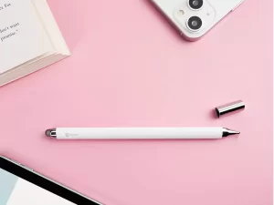 قلم لمسی دو سر کوتتسی Coteetci Triangular double-head capacitive pen 62002-WH