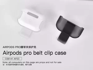 محافظ ایرپاد پرو همراه با گیره اتصال کوتتسی Coteetci Airpods pro belt clip case CS8141