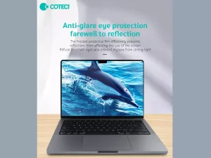 محافظ صفحه نمایش ضد انعکاس نور مات مک بوک پرو 14 اینچ کوتتسی Coteetci screen protection film 12003 Macbook Pro&quot;14