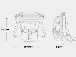 کیف دوشی ضد آب بنج BANGE BG-7630 Multi Purpose Waterproof Side Bag