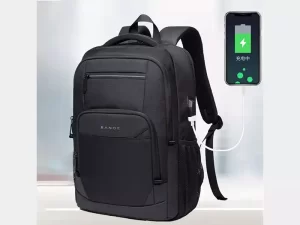 کوله پشتی ضد آب یو اس بی دار لپ تاپ 15.6 اینچی بنج BANGE BG-1922 Travel Backpack 15.6 inch Laptop Bag Waterproof