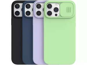 قاب سیلیکونی نیلکین آیفون 13 پرومکس Nillkin CamShield Silky Magnetic Silicone Case iPhone 13 Pro Max