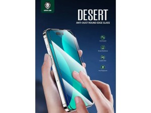 گلس آیفون 14 گرین Green iphone 14 3D Desert Glass