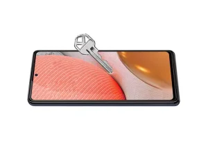 گلس شفاف شیشه ای تمام صفحه گوشی سامسونگ گلکسی آ 72 لیتو Full Coverage Full Glue Tempered Glass Screen Protector Samsung Galaxy A72
