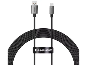 کابل سوپر فست شارژ یو اس بی به تایپ سی 100 وات 2 متر بیسوس Baseus Superior Series Fast Charging Data Cable USB to Type-C 100W P10320102114-02
