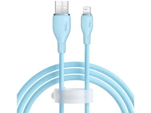 کابل شارژ سریع یو اس بی به لایتنینگ 2.4 آمپر 1.2 متری بیسوس Baseus P10355700311-00 2.4A Charging cable USB to Lightning iOS devices iPhone/iPad/iPod