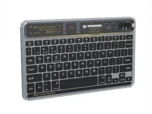 کیبورد بی سیم کریستالی کوتتسی Coteetci Bluetooth Crystal keyboard 84008