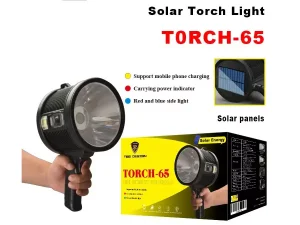 چراغ قوه قابل شارژ توبیز Toby&#39;s Rechargeable Flashlight TORCH-65