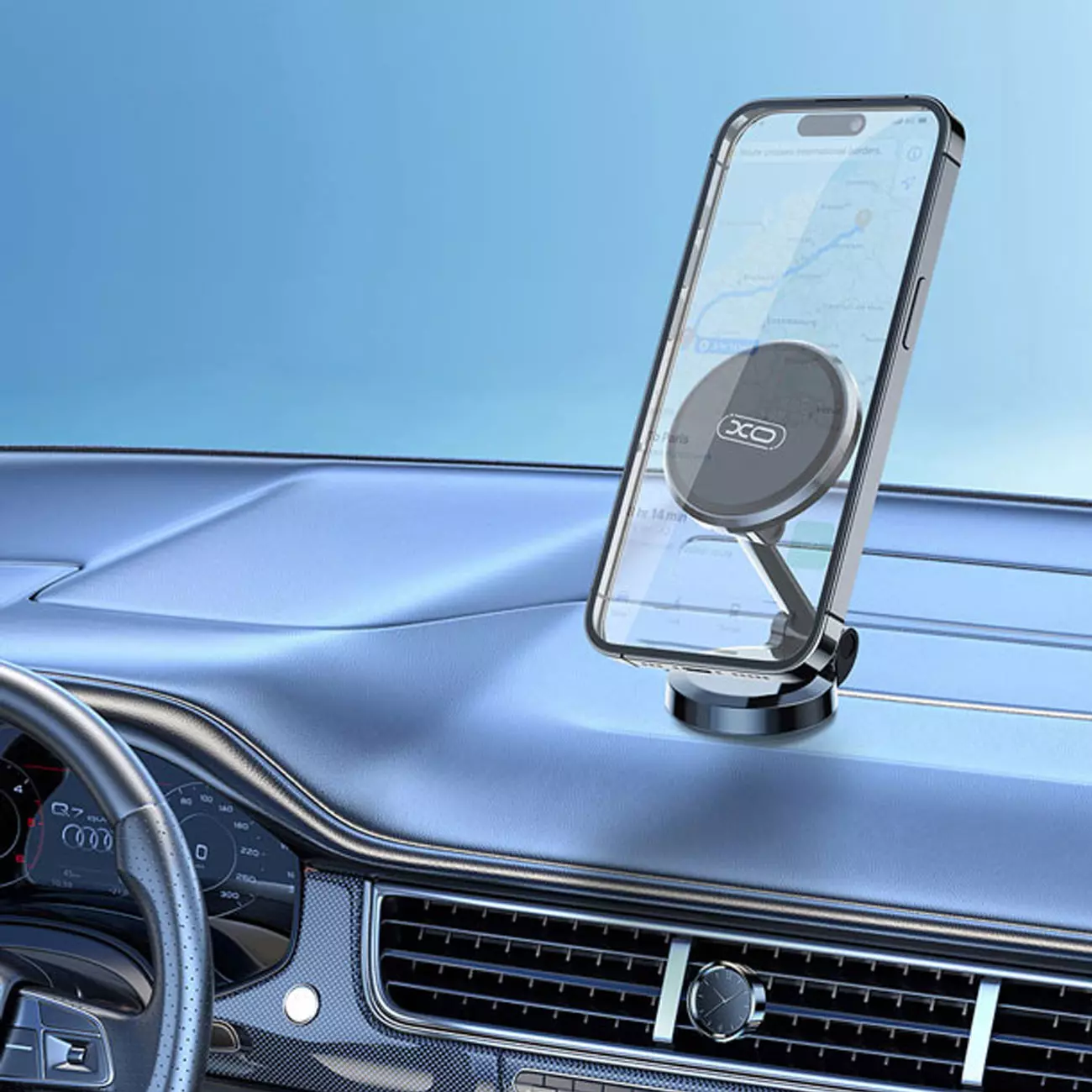 هولدر گوشی موبایل مگنتی داخل خودرو ایکس او C133