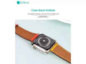 قاب محافظ اپل واچ سری 7 کوتتسی Coteetci iwatch 7 protective case 25006-BK