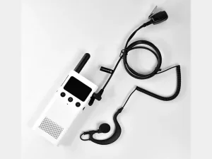 هدست سیمی واکی تاکی walkie-talkie H1 headset wired intercom headset ear-hook 3.5MM