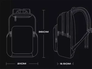 کوله پشتی لپ تاپ 15.6 اینچ ضد آب یو اس بی دار بنج BANGE BG-7712 Backpack Men 15.6&#39;&#39; Laptop Waterproof Bag