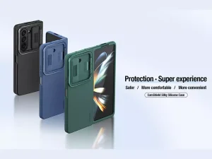 قاب محافظ سامسونگ زد فولد 5 نیلکین Nillkin Samsung Galaxy Z Fold 5 CamShield Silky silicone case