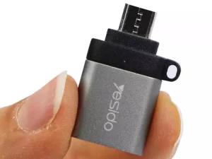 مبدل او تی جی یو اس بی به میکرو یو اس بی یسیدو Yesido GS07 USB to MicroUSB converter