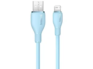 کابل شارژ سریع یو اس بی به لایتنینگ 2.4 آمپر 1.2 متری بیسوس Baseus P10355700311-00 2.4A Charging cable USB to Lightning iOS devices iPhone/iPad/iPod