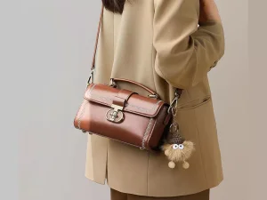 کیف دوشی چند منظوره زنانه چرم IOS/Aiguoshi new women&#39;s crossbody bags genuine leather V90532