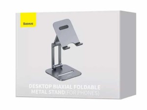 هولدر موبایل رومیزی بیسوس Baseus Desktop Foldable Metal Stand LUSZ000013