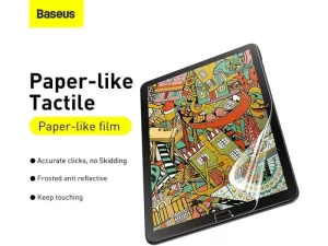 محافظ صفحه نمایش میت پد بیسوس Baseus 0.15mm Paper-like film MatePad 10.8