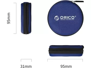 کیف لوازم جانبی ضد آب اوریکو ORICO PH-EH2 Headphones/Data Cable Storage Bag