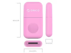 کارتخوان یو اس بی ۳ میکرو رنگارنگ اوریکو ORICO Colorful USB3.0 TF Card Reader CRS12