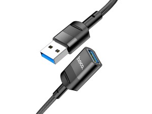 کابل افزایش طول یو اس بی به یو اس بی 1.2 متری هوکو Hoco Extension cable USB to USB USB3.0 U107