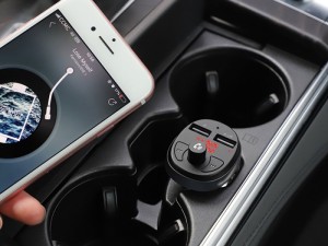 شارژر فندکی با قابلیت پخش موسیقی و تماس هوکو Hoco E41 Car Charger with Wireless FM Transmitter