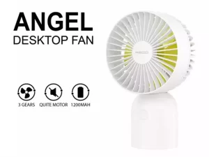 پنکه کوچک رومیزی شارژی رسی Recci Desktop Fan Angel RLS-F01