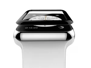 محافظ صفحه نمایش اپل واچ سری 3 سایز 42 میلی متر گرین Green 3D Screen Protector Apple Watch 3 Series 42mm