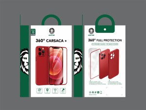 قاب و گلس 360 درجه آیفون 13 پرو مکس گرین Green iphone 13 Pro Max 360 Carsaca Plus Screen &amp; Case