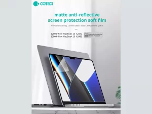 محافظ صفحه نمایش ضد انعکاس نور مات مک بوک پرو 14 اینچ کوتتسی Coteetci screen protection film 12003 Macbook Pro&quot;14