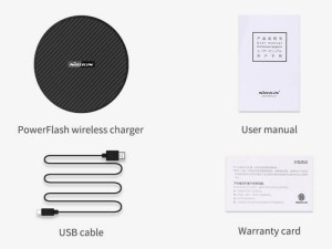 شارژر وایرلس سریع نیلکین Nillkin PowerFlash Aramid Fiber Wireless Charger