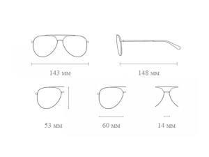 عینک آفتابی پولاریزه شیائومی Xiaomi Mi Pilota Sunglasses MSG01GJ