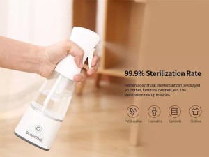 بطری و اسپری ساخت محلول ضدعفونی‌کننده شیائومی Xiaomi DUNHOME Disinfectant Spray Bottle XT-1.3