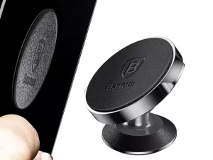 پایه نگهدارنده آهن ربایی بیسوس Baseus Small Ears Series Magnetic Suction Bracket Leather Type