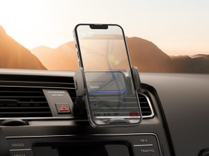 پایه نگهدارنده دریچه کولری موبایل داخل خودرو با حسگر هوشمند هوکو Hoco Car holder CA201