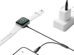 کابل شارژ لایتنینگ 18 وات و شارژر بی سیم اپل واچ مک دودو Mcdodo 2 In 1 Wireless Charger Apple Watch &amp; Phone CH-2980
