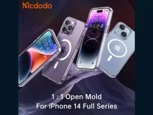 قاب محافظ مگ سيف آیفون 14 پلاس شفاف مک دودو Mcdodo Crystal PC-3091 Apple iPhone 14 Plus Magsafe Case