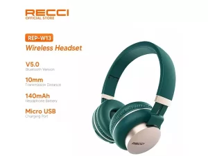 هدفون بیسیم گیمینگ رسی Recci rep-w13 wireless gaming headset
