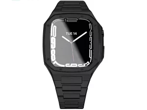 بند استیل اپل واچ 45 میلی‌متری کوتتسی COTECi W73 AP 316L Stainless steel watch band 22002-BK 45mm