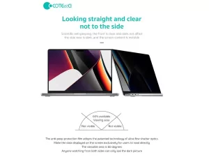 محافظ صفحه نمایش ضد اشعه آبی مک بوک ایر 13 اینچ کوتتسی Coteetci screen soft film 12015 Macbook Air 13 inch