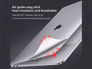 کاور محافظ بدنه مک بوک پرو 14 کوتتسی Coteetci MacBook Pro 14 2021 fuselage film set A2442 15001-GY