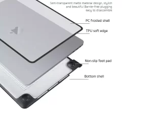 کاور محافظ مک بوک پرو 13 اینچ کوتتسی Coteetci PC Frosted MacBook Pro 13&quot; Case 11001