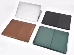 کاور مک بوک پرو 16 اینچ A2141 با قابلیت هولدر و پد موس کوتتسی Coteetci Multi Functional Leather Liner Bag MacBook Pro 16&quot; MB1088