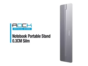 پایه نگهدارنده نوت بوک قابل حمل تمام فلزی راک Rock Notebook Laptop Portable Stand RPH0984